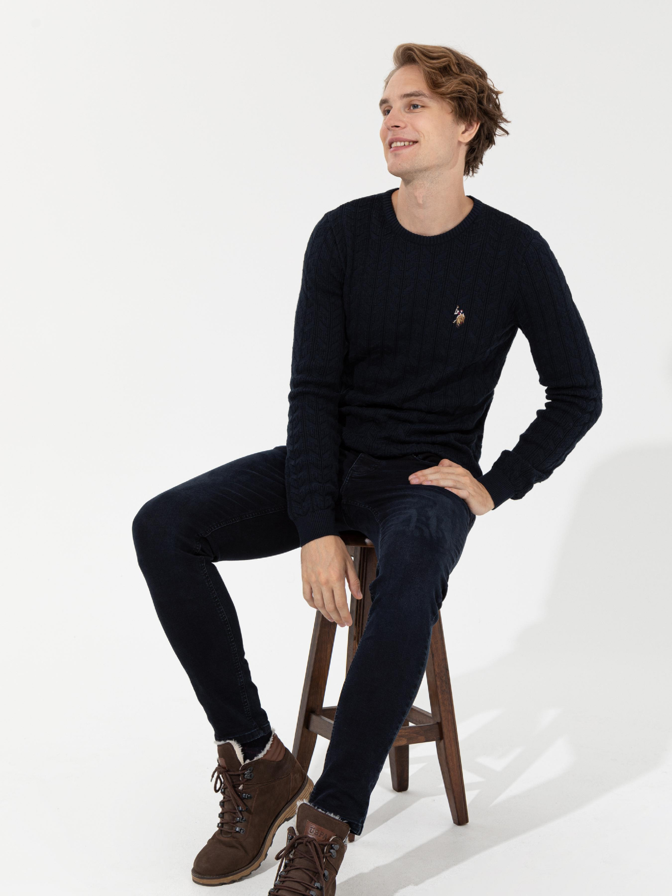 Джемпер US Polo модель G081SZ0TK.000.1428937.VR033 Фото