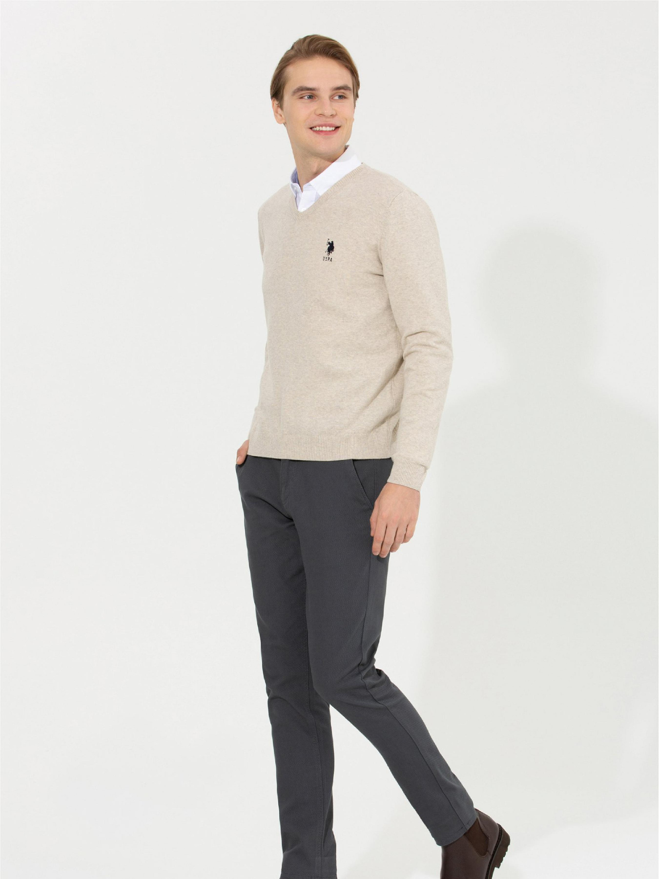 Чиносы US Polo модель G081GL078.000.1456126.VR006 Фото