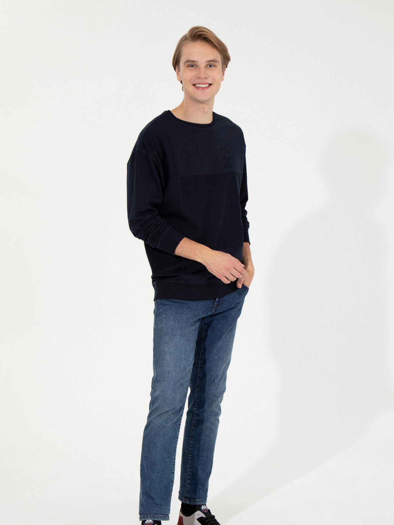 Свитшот US Polo модель G081SZ082.000.1454756.VR033 Фото