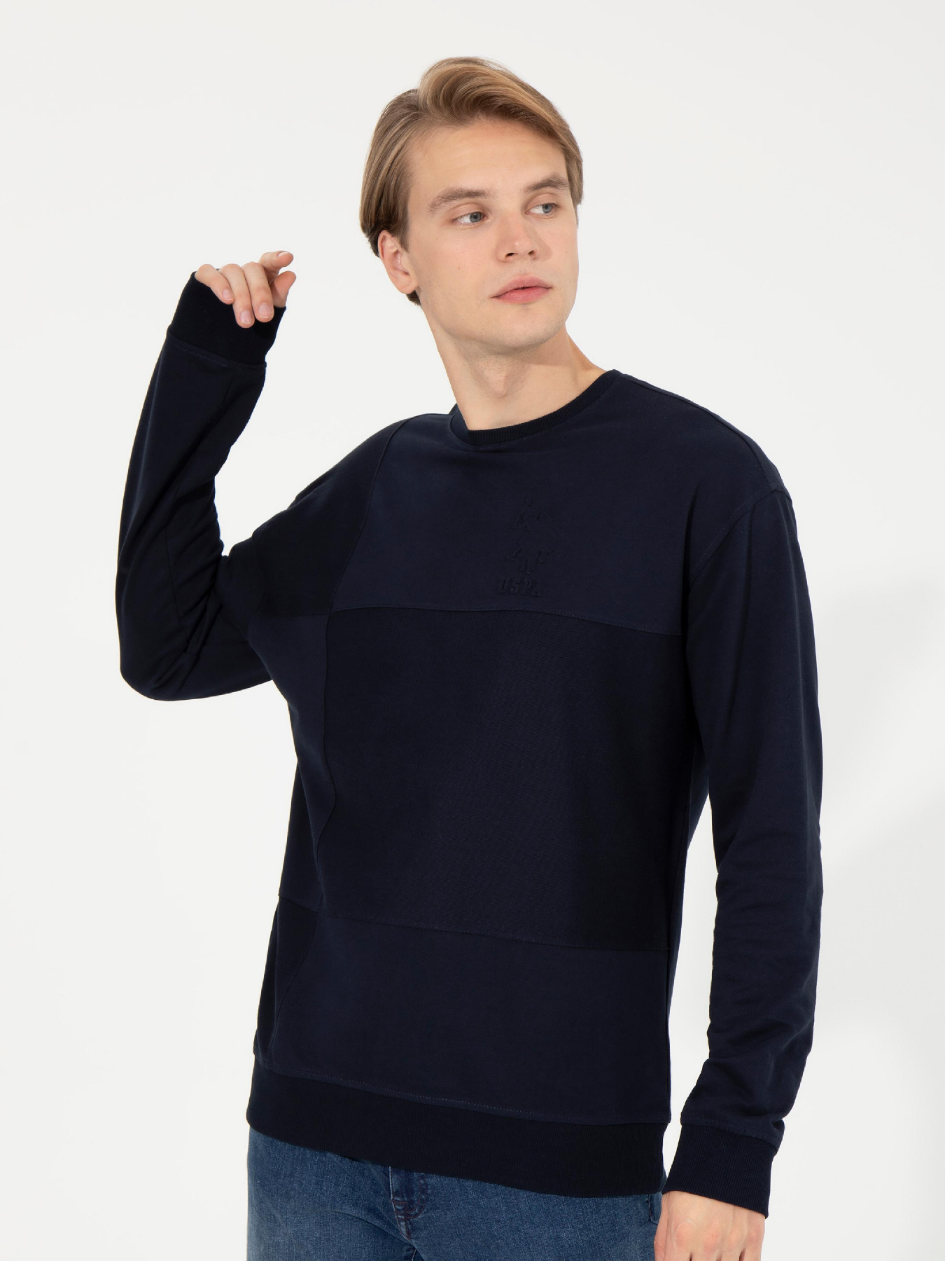 Свитшот US Polo модель G081SZ082.000.1454756.VR033 Свитшот US Polo модель G081SZ082.000.1454756.VR033 Фото