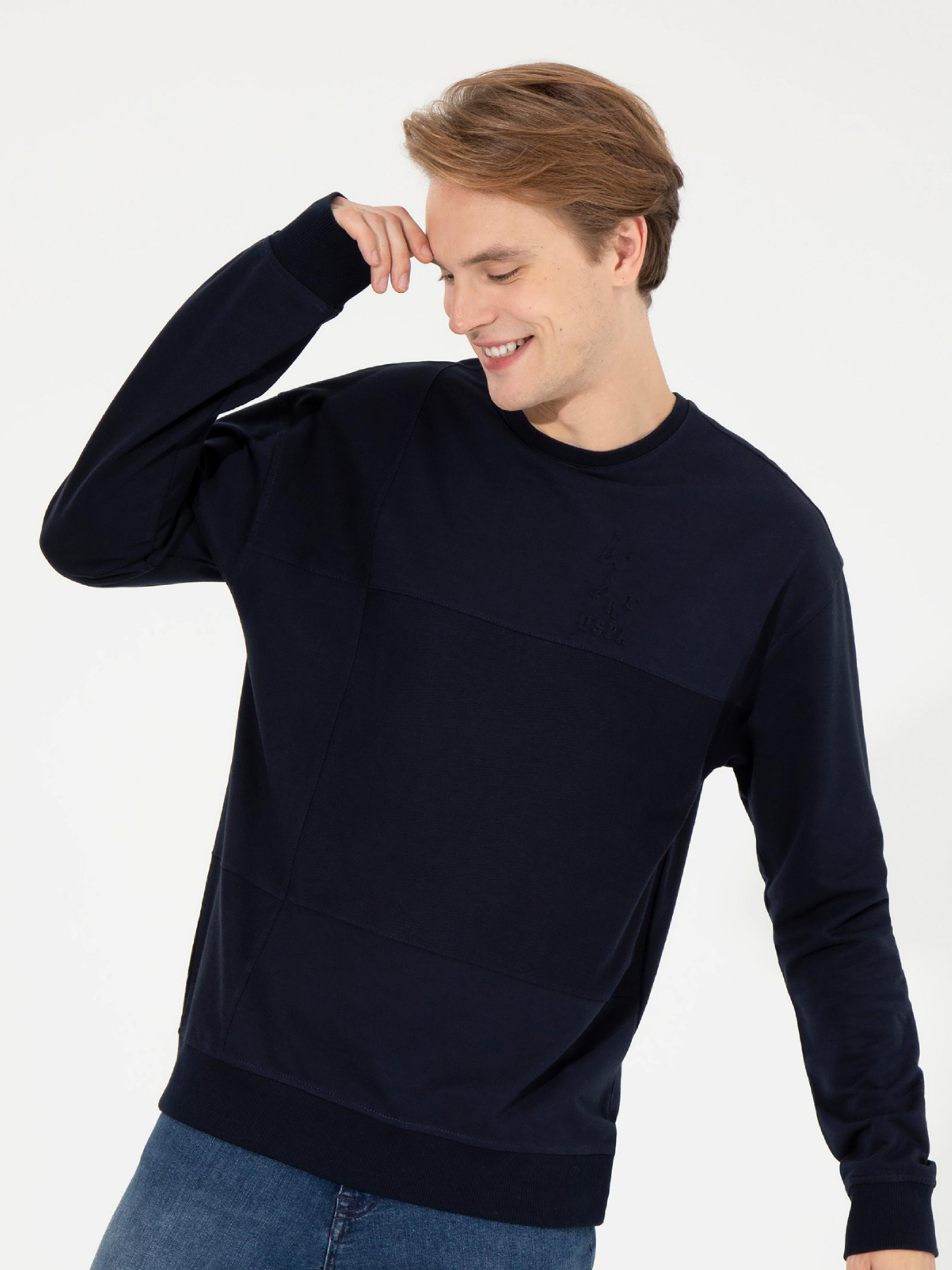 Свитшот US Polo модель G081SZ082.000.1454756.VR033 Свитшот US Polo модель G081SZ082.000.1454756.VR033 Фото