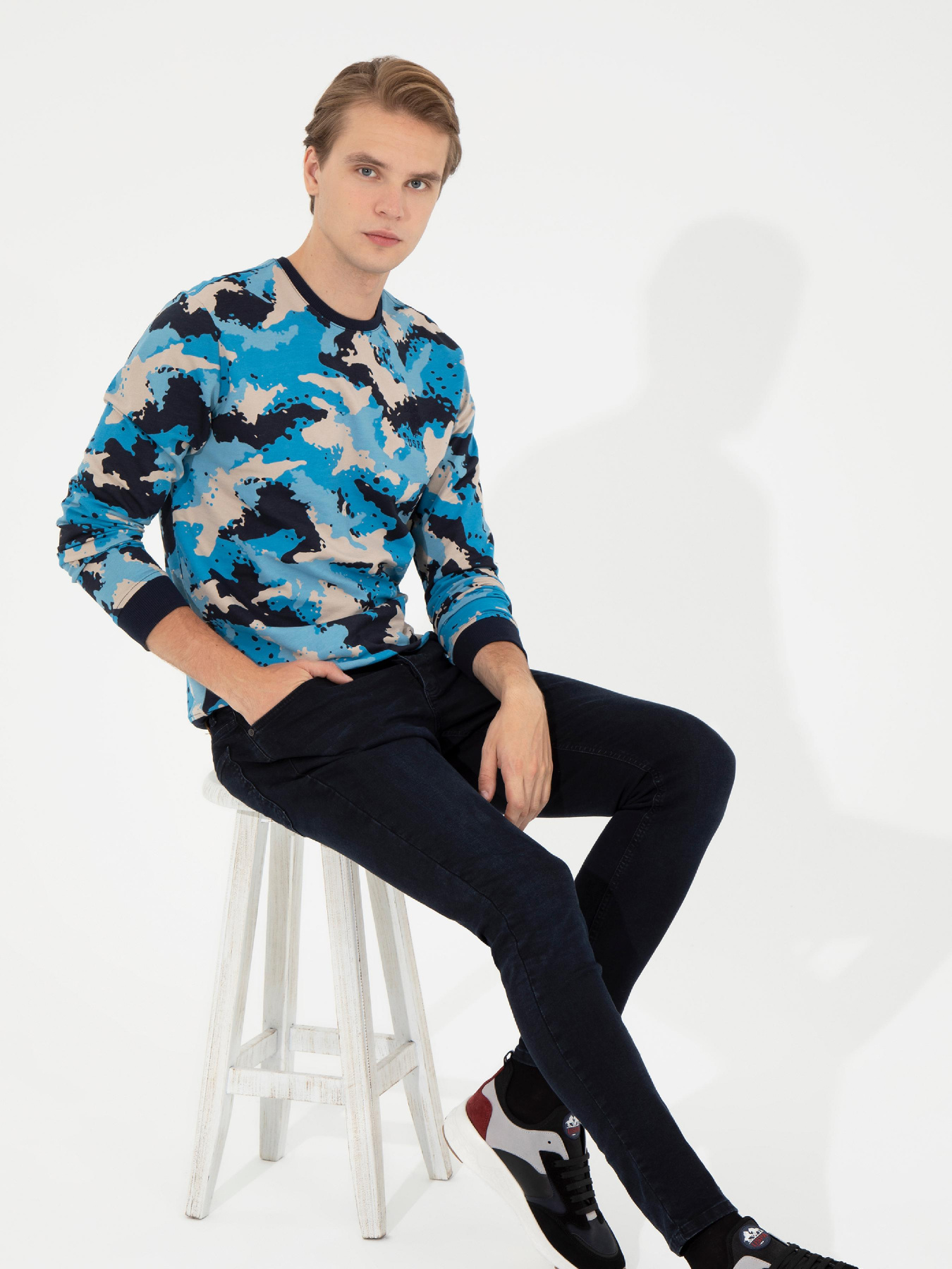 Свитшот US Polo модель G081GL082.000.1451988.VR033 Фото