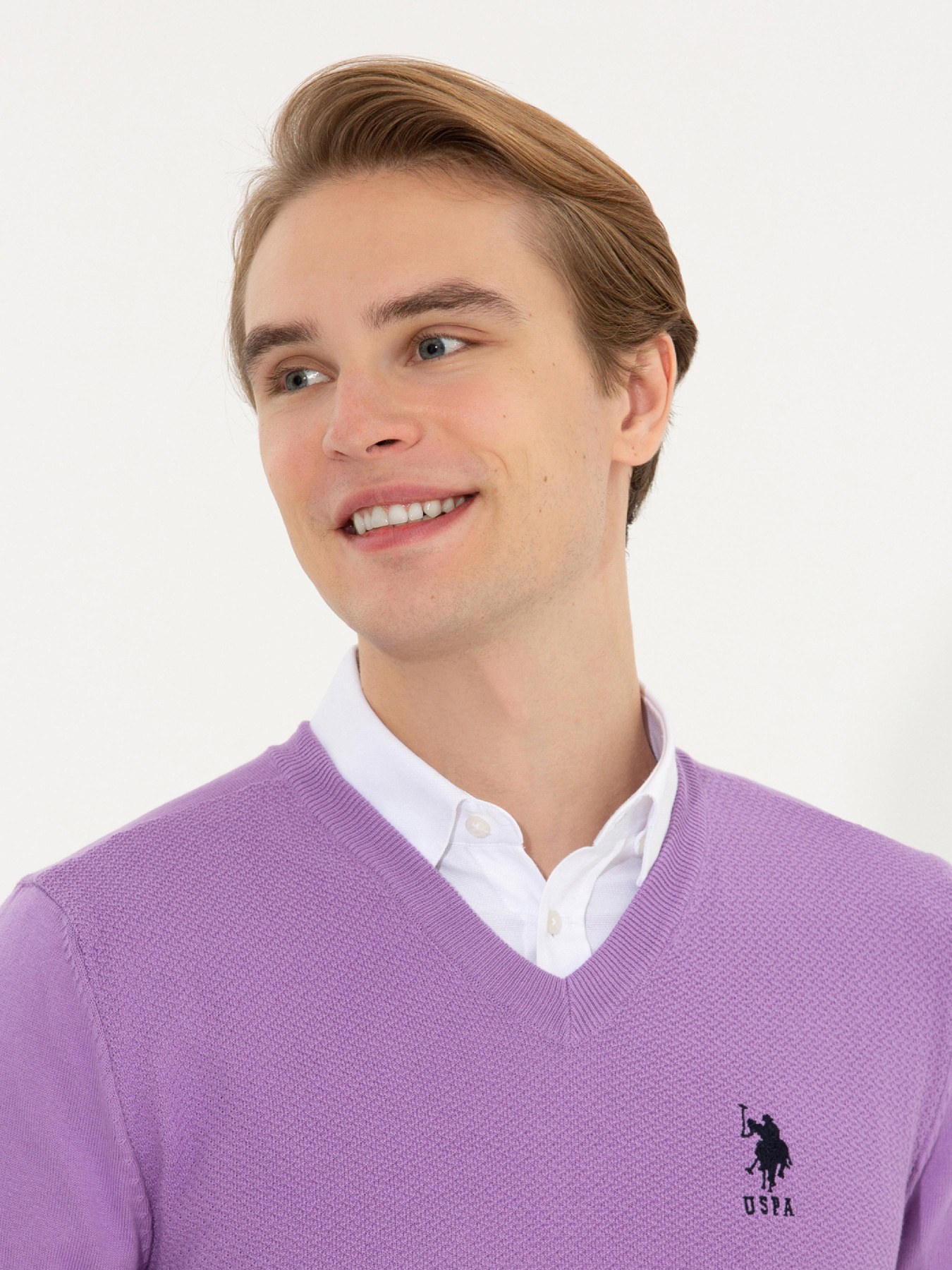 Джемпер US Polo модель G081SZ0TK.000.1428940.VR034 Фото