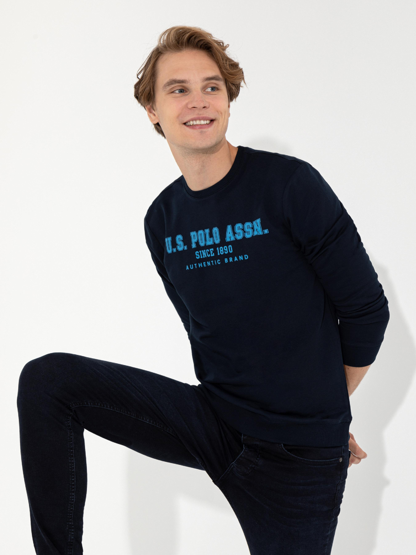 Свитшот US Polo модель G081GL082.000.1452052.VR033 Фото