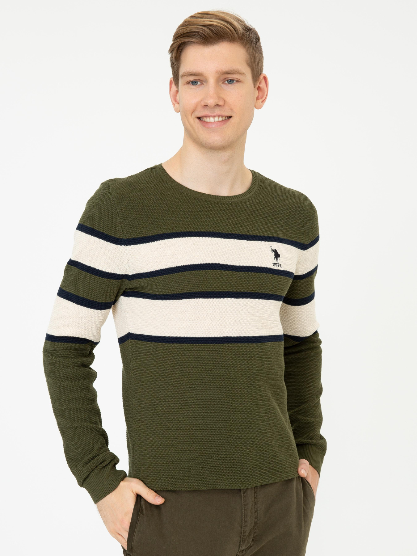 Джемпер US Polo модель G081GL0TK.000.1255768.VR027 Фото