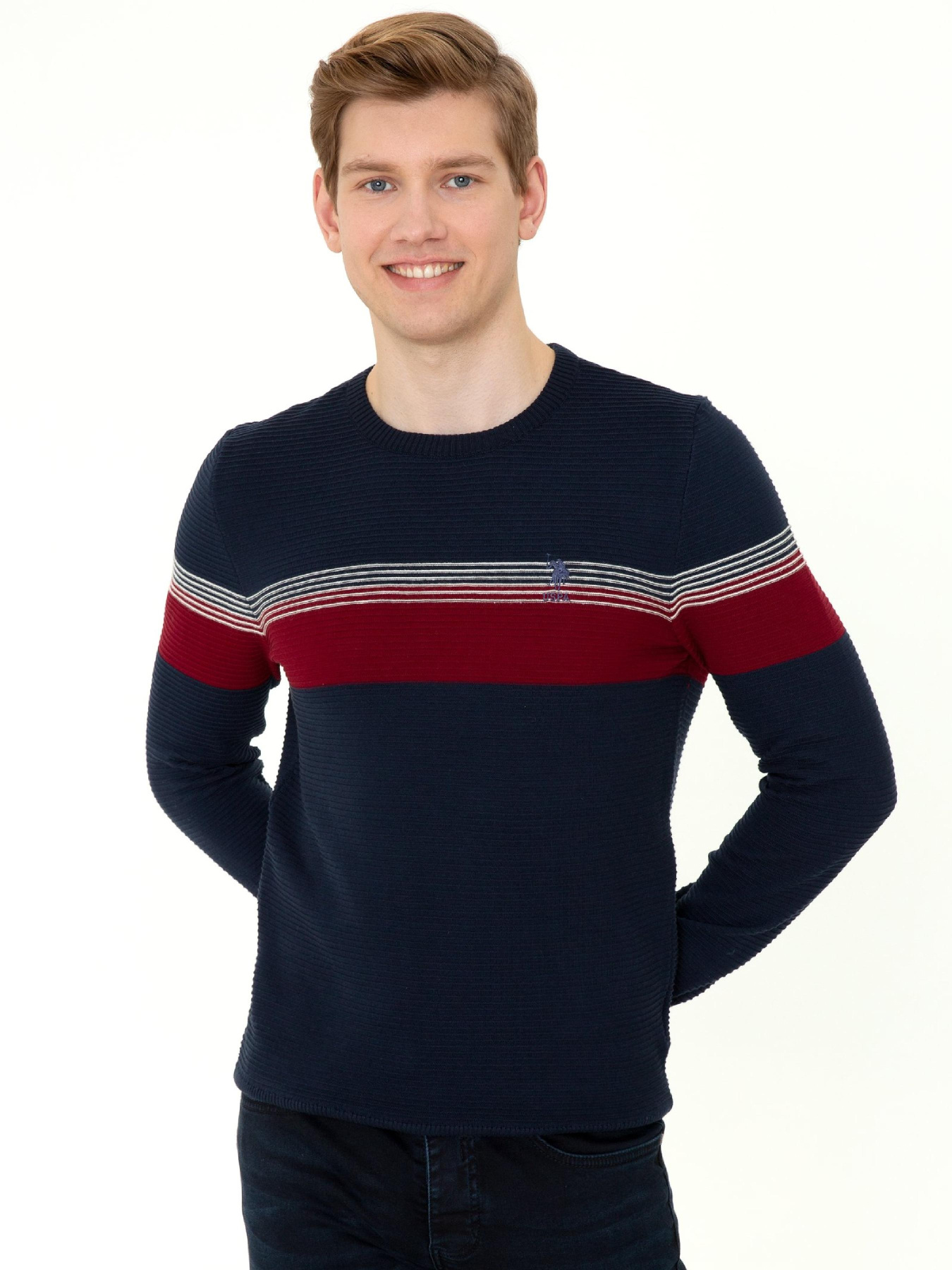 Джемпер US Polo модель G081GL0TK.000.1255827.VR033 Фото