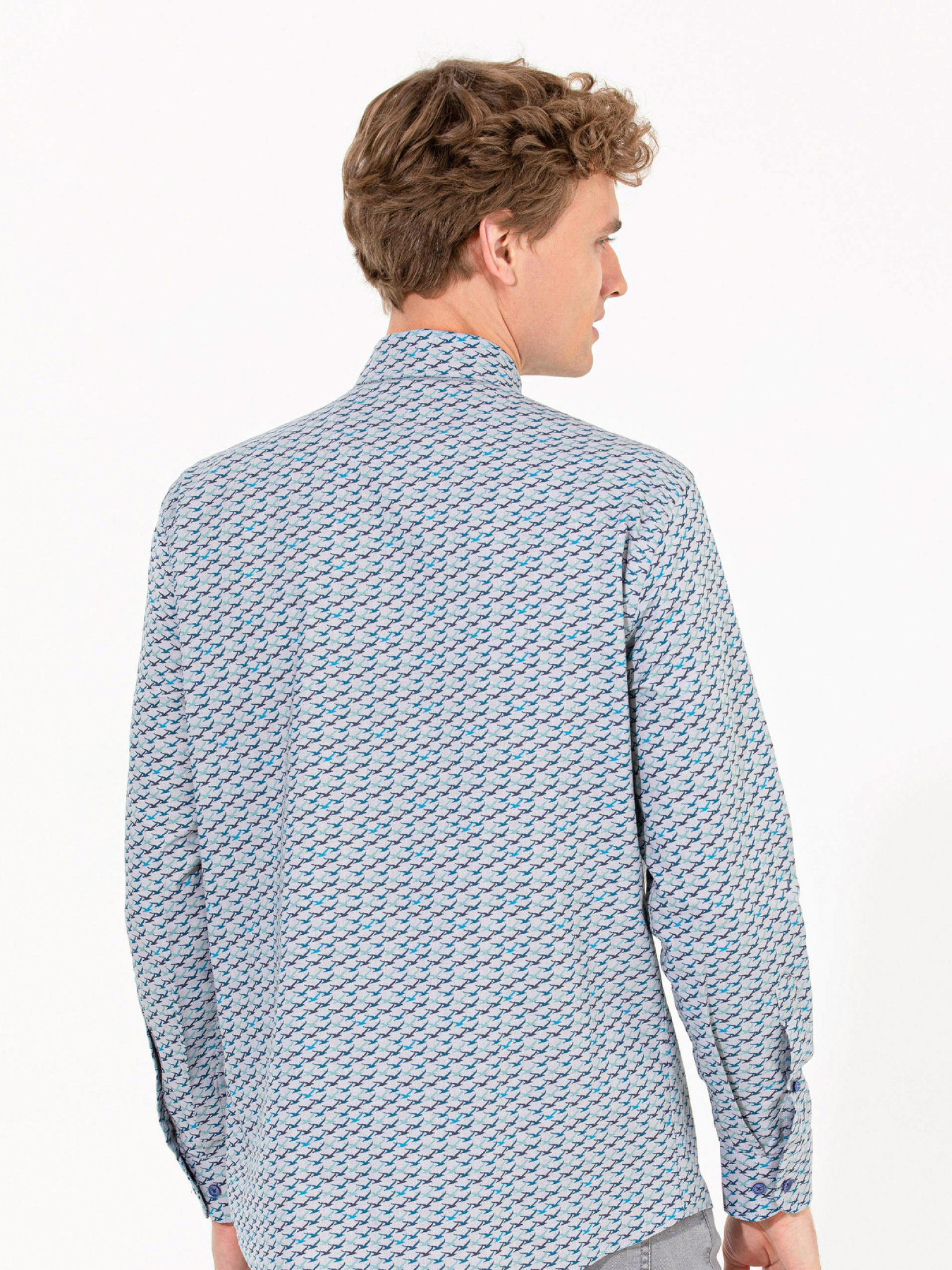 Рубашка US Polo модель G081SZ004.000.1461435.VR212 Фото