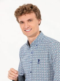 Рубашка US Polo модель G081SZ004.000.1461435.VR212 Фото