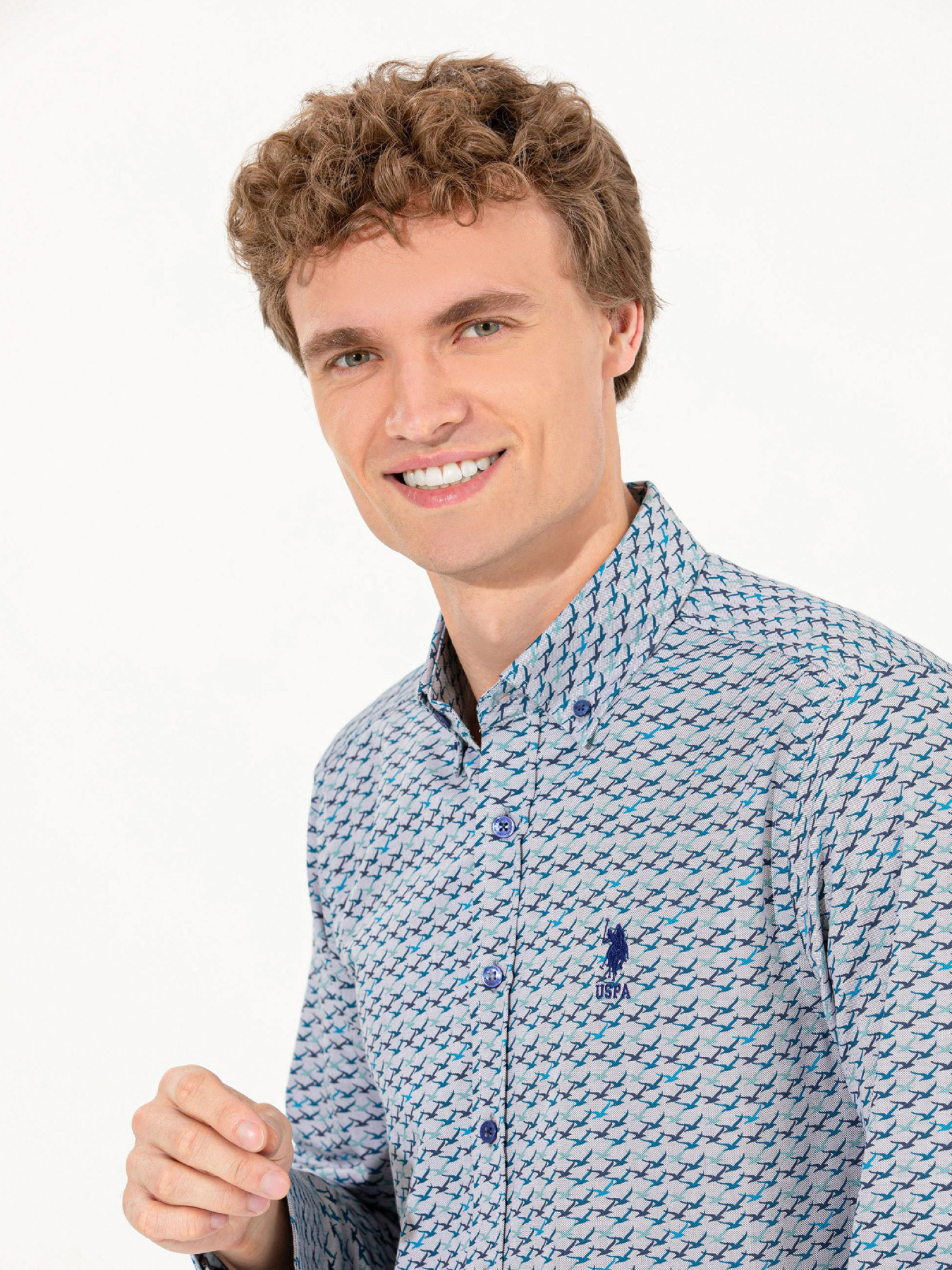 Сорочка повсякденна US Polo модель G081SZ004.000.1461435.VR212 Фото