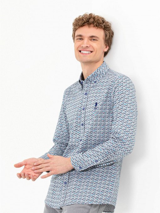 Рубашка повседневная US Polo модель G081SZ004.000.1461435.VR212 Фото
