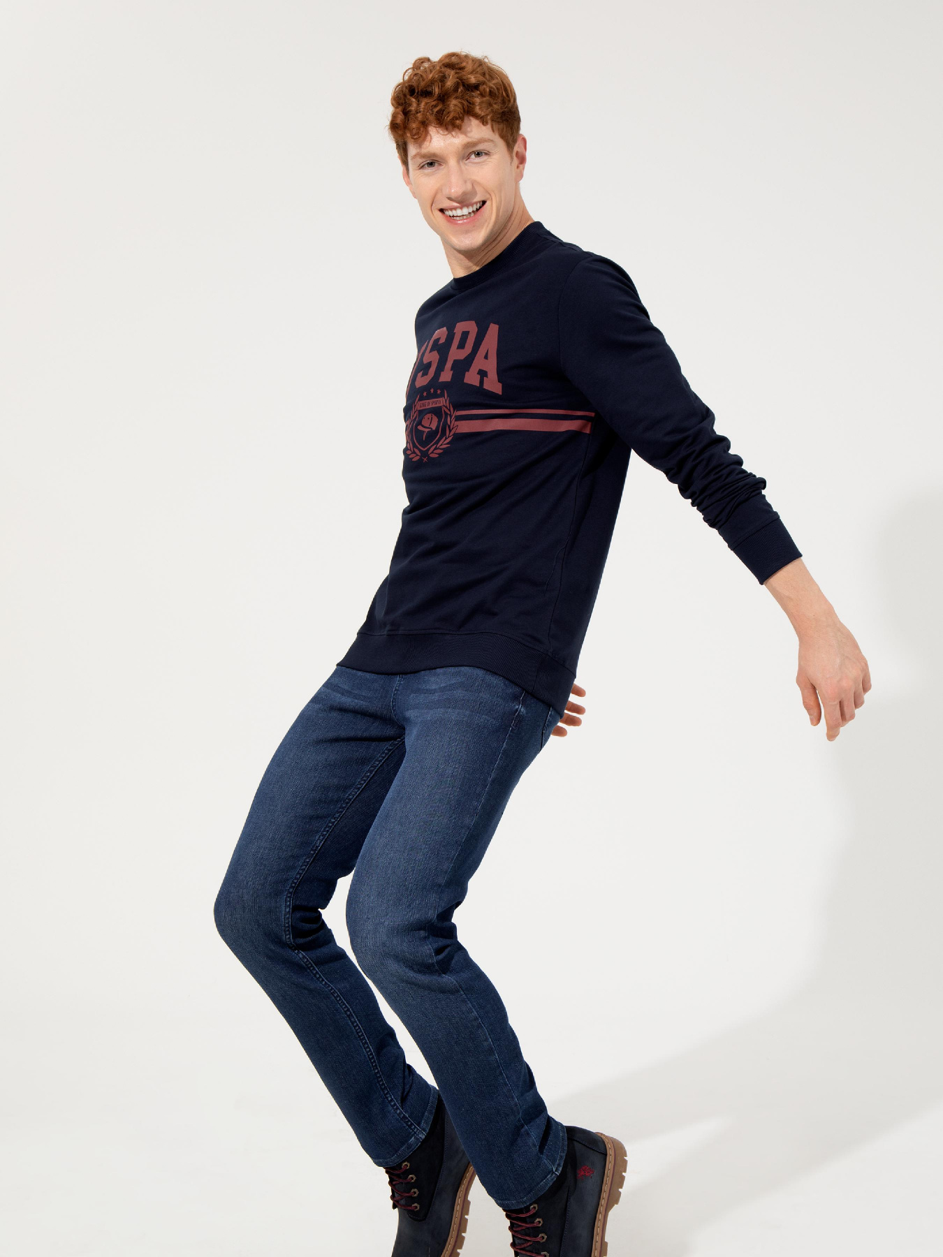 Свитшот US Polo модель G081GL082.000.1452043.VR033 Свитшот US Polo модель G081GL082.000.1452043.VR033 Фото