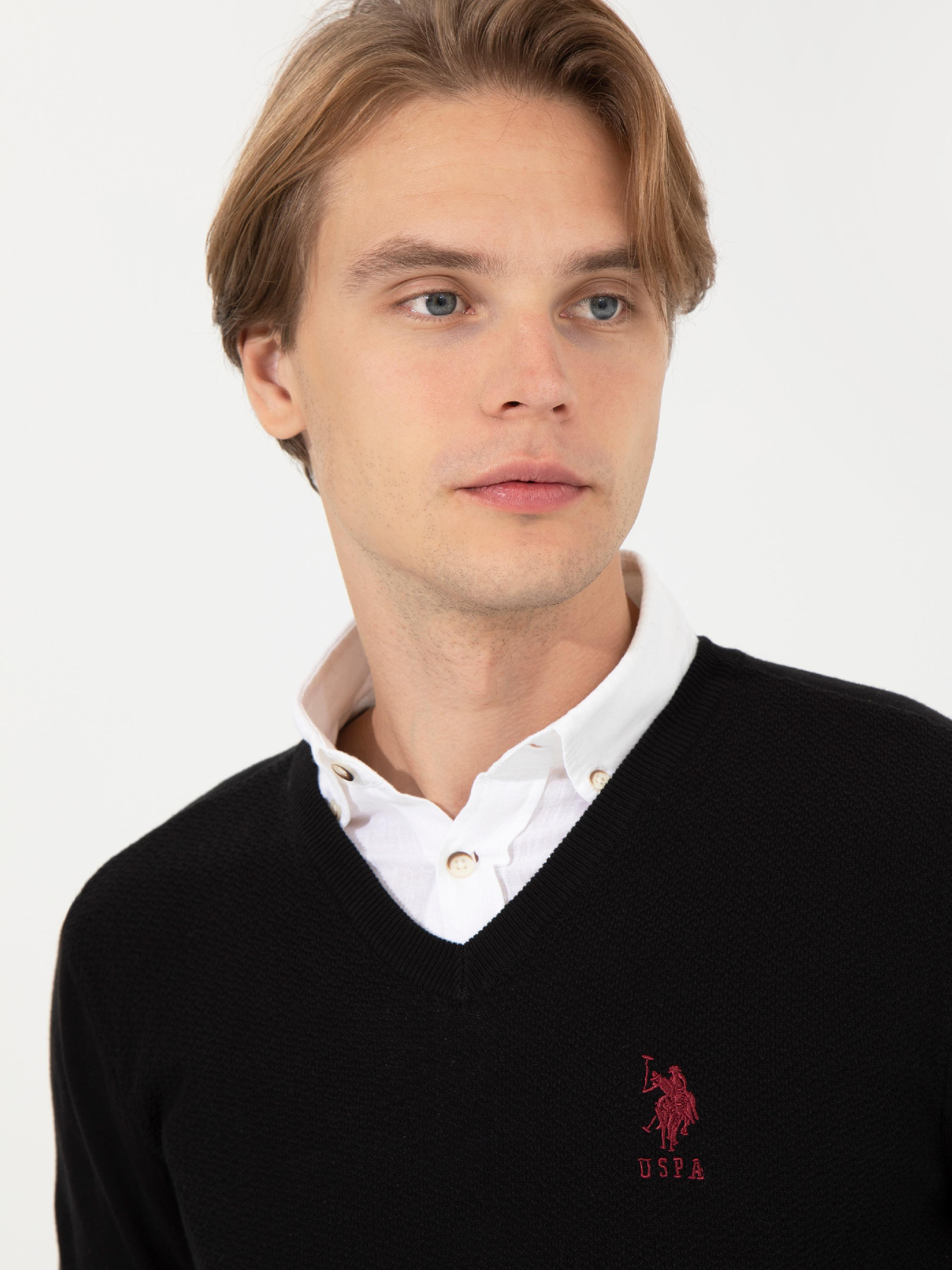 Джемпер US Polo модель G081SZ0TK.000.1428940.VR046 Фото