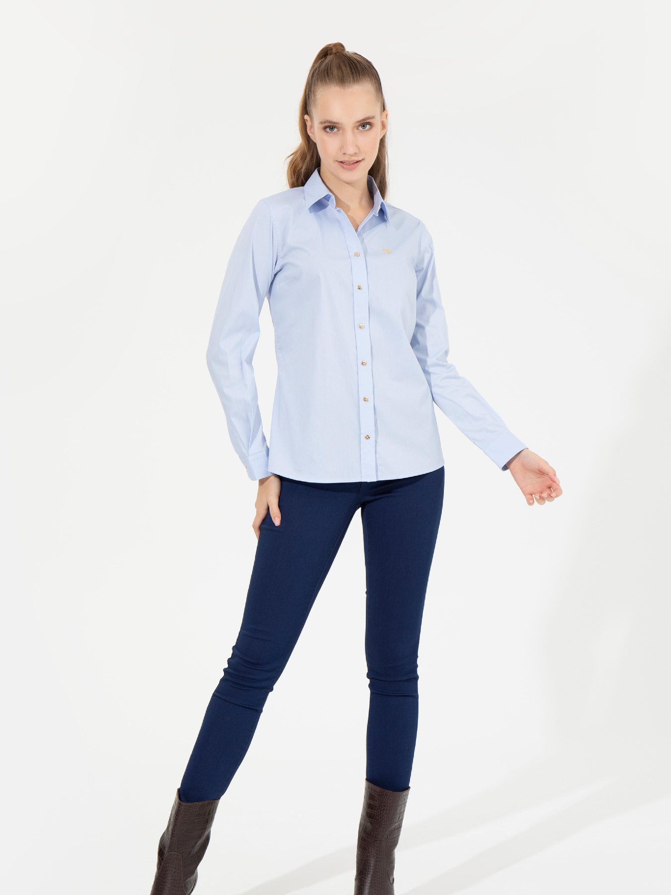 Сорочка повсякденна US Polo модель G082SZ004.000.1450230.VR003 Фото