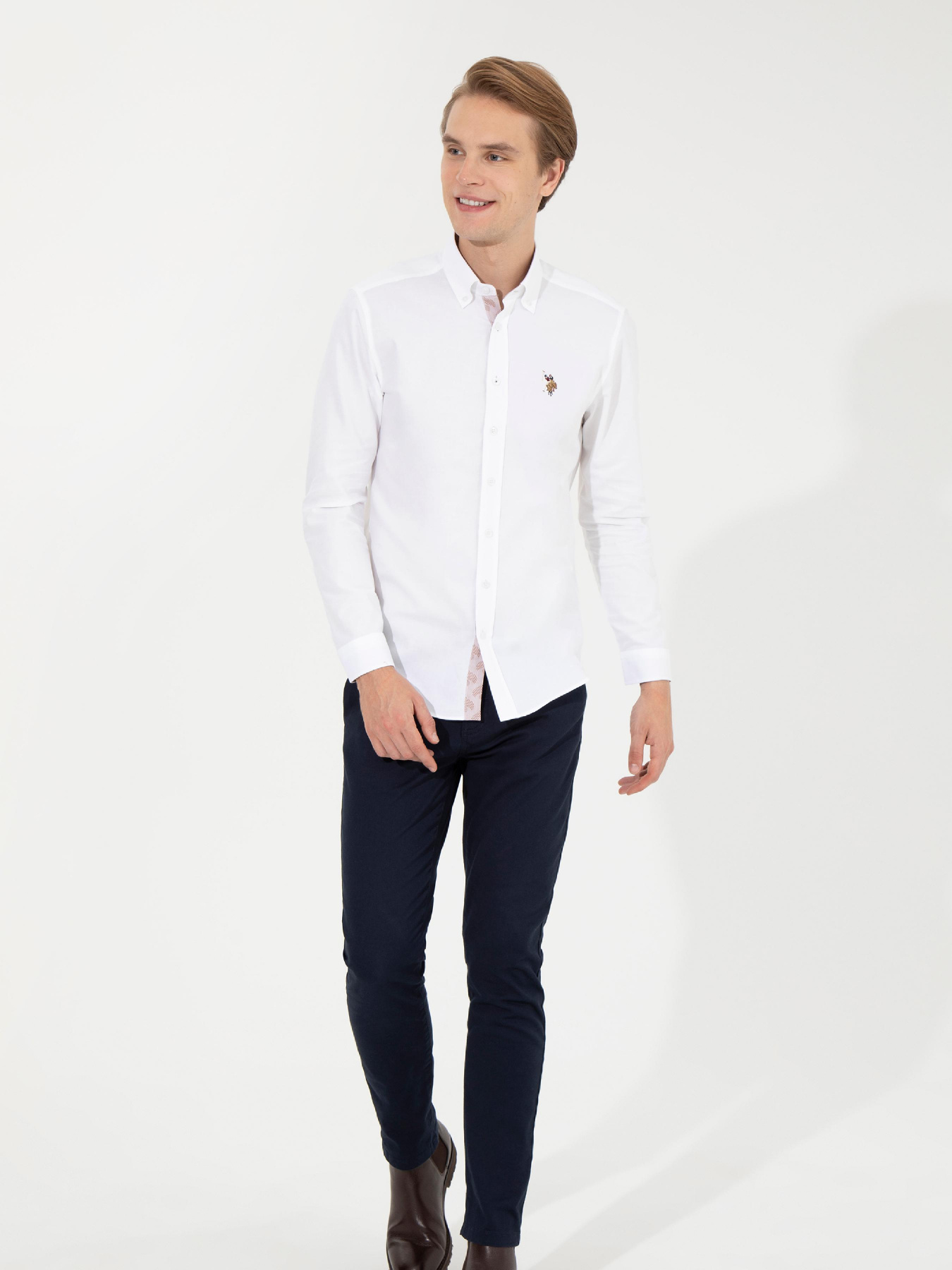 Рубашка US Polo модель G081SZ004.000.1461275.VR013 Фото