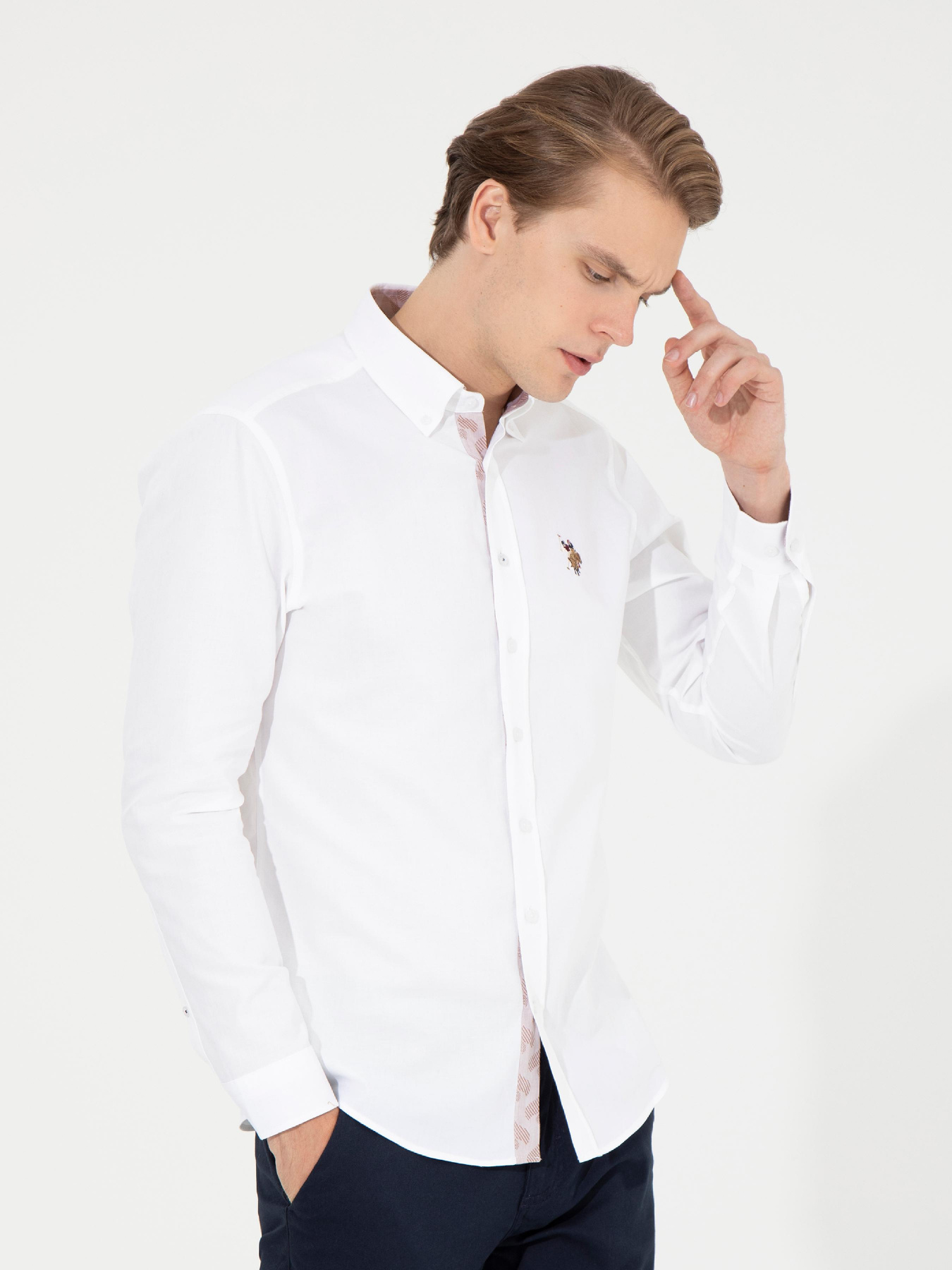 Рубашка US Polo модель G081SZ004.000.1461275.VR013 Фото