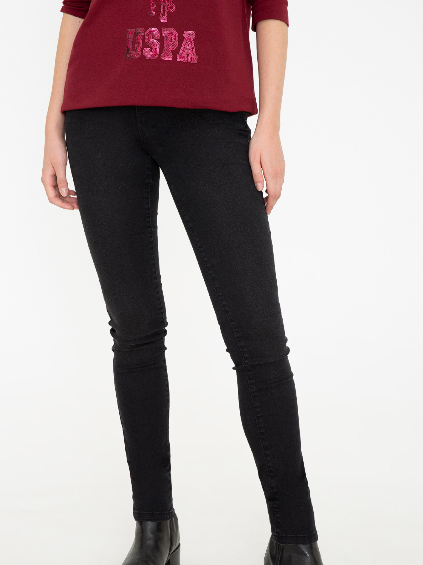 Скинни джинсы US Polo модель G082SZ080.000.1271437.DN0027 Фото