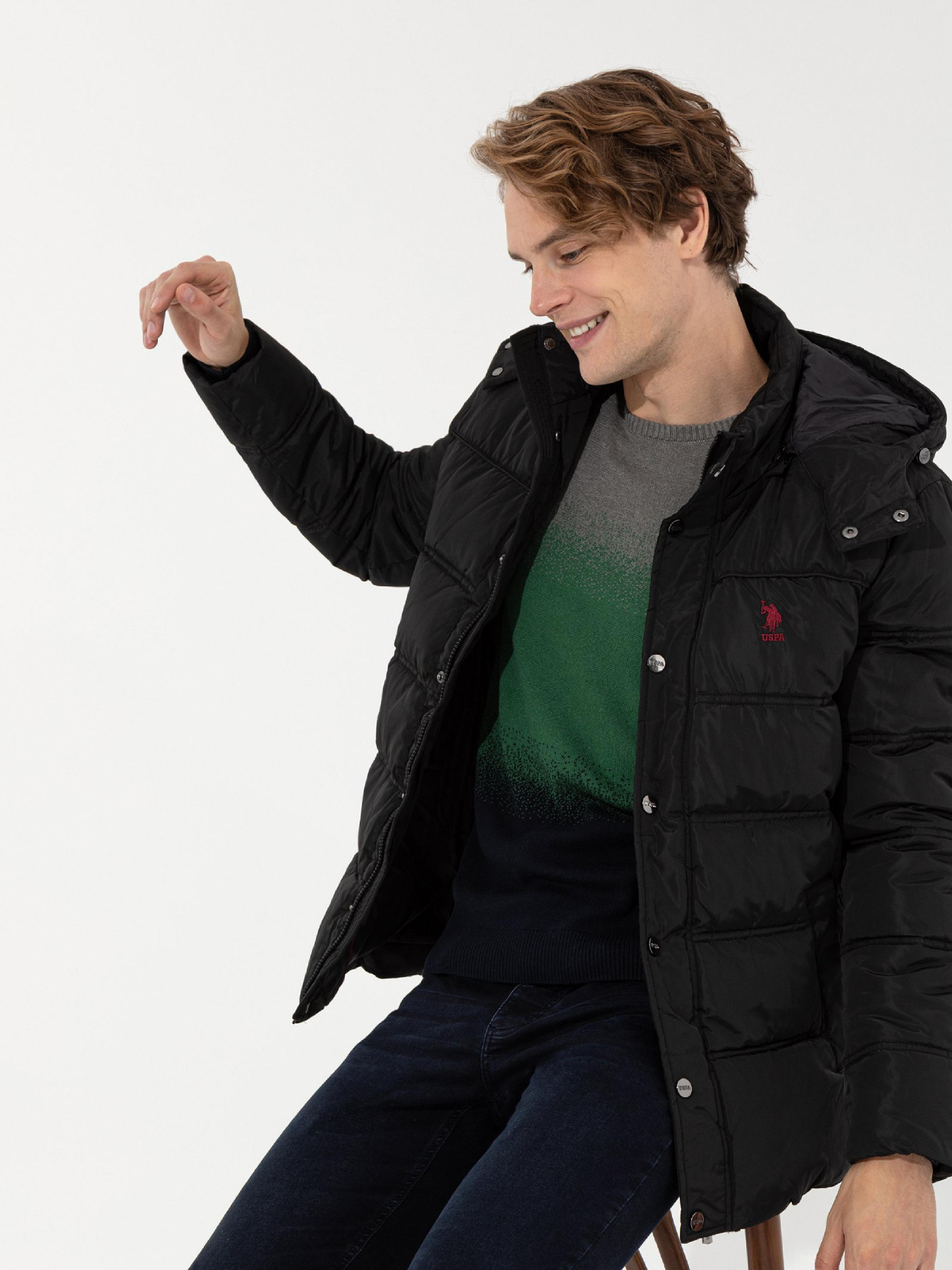 Демісезонна куртка US Polo модель G081GL0MS.000.1443053.VR046 Фото