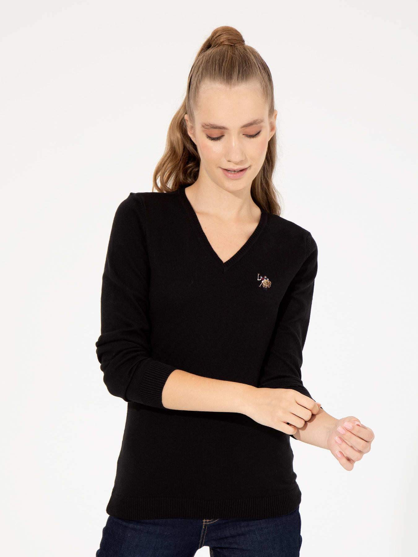 Джемпер US Polo модель G082SZ0TK.000.1430182.VR046 Фото