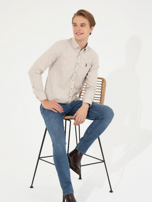 Рубашка US Polo модель G081SZ004.000.1450251.VR011 Фото