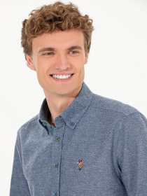 Рубашка US Polo модель G081SZ004.000.1450251.VR028 Фото