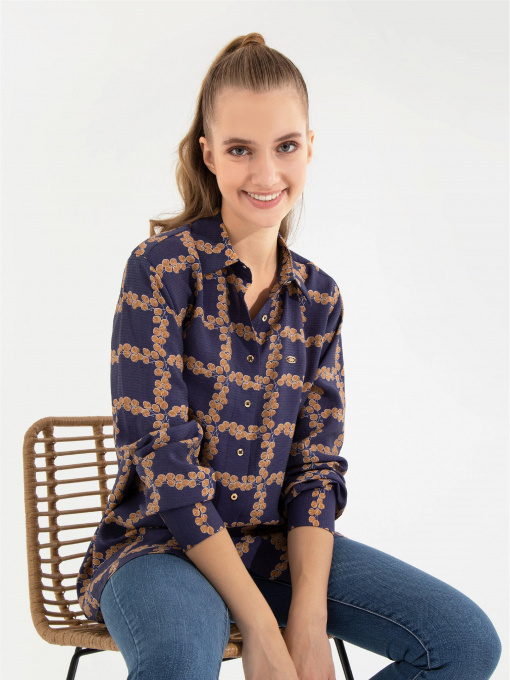 Рубашка повседневная US Polo модель G082SZ004.000.1459695.VR212 Фото