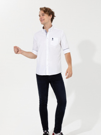 Рубашка повседневная US Polo модель G081SZ004.000.1450586.VR013 Рубашка повседневная US Polo модель G081SZ004.000.1450586.VR013 Фото