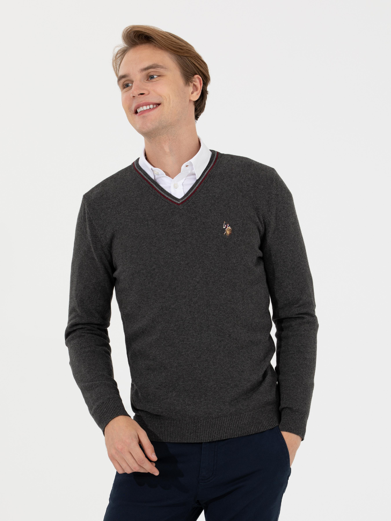 Джемпер US Polo модель G081SZ0TK.000.1259758.VR006 Фото