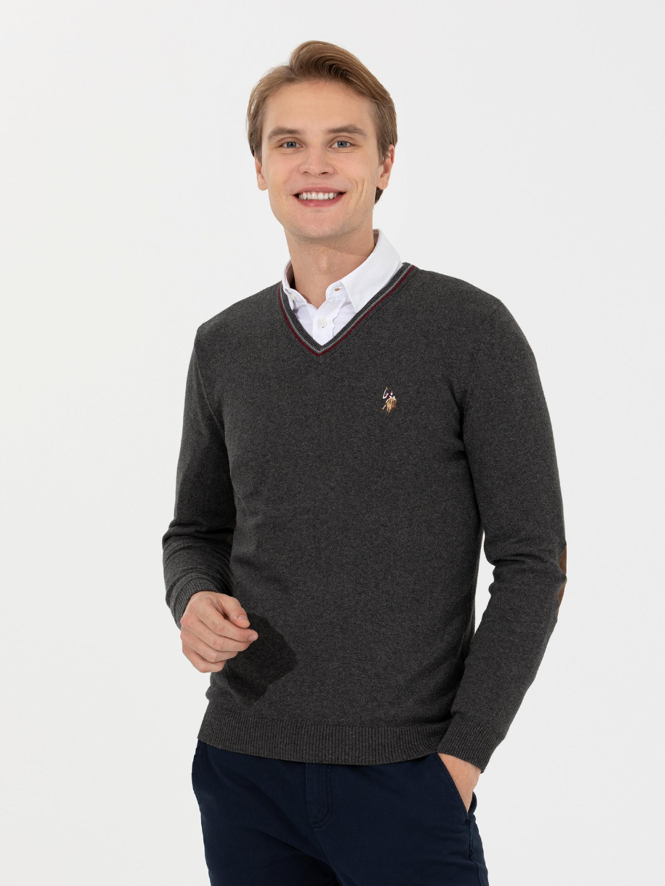 Джемпер US Polo модель G081SZ0TK.000.1259758.VR006 Фото