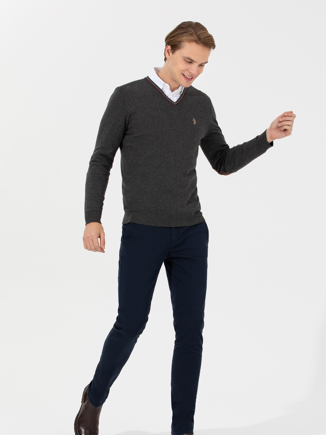 Джемпер US Polo модель G081SZ0TK.000.1259758.VR006 Фото