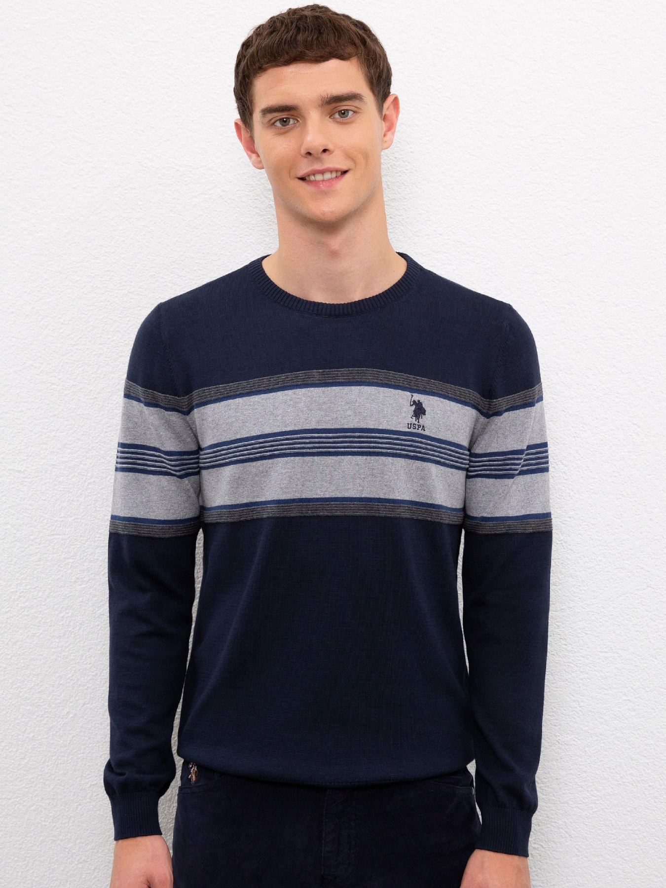 Джемпер US Polo модель G081GL0TK.000.1056214.VR033 Фото