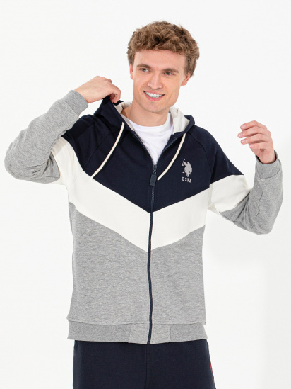 Кофта спортивна US Polo модель G081SZ082.000.1455156.VR086 — фото 3 - INTERTOP