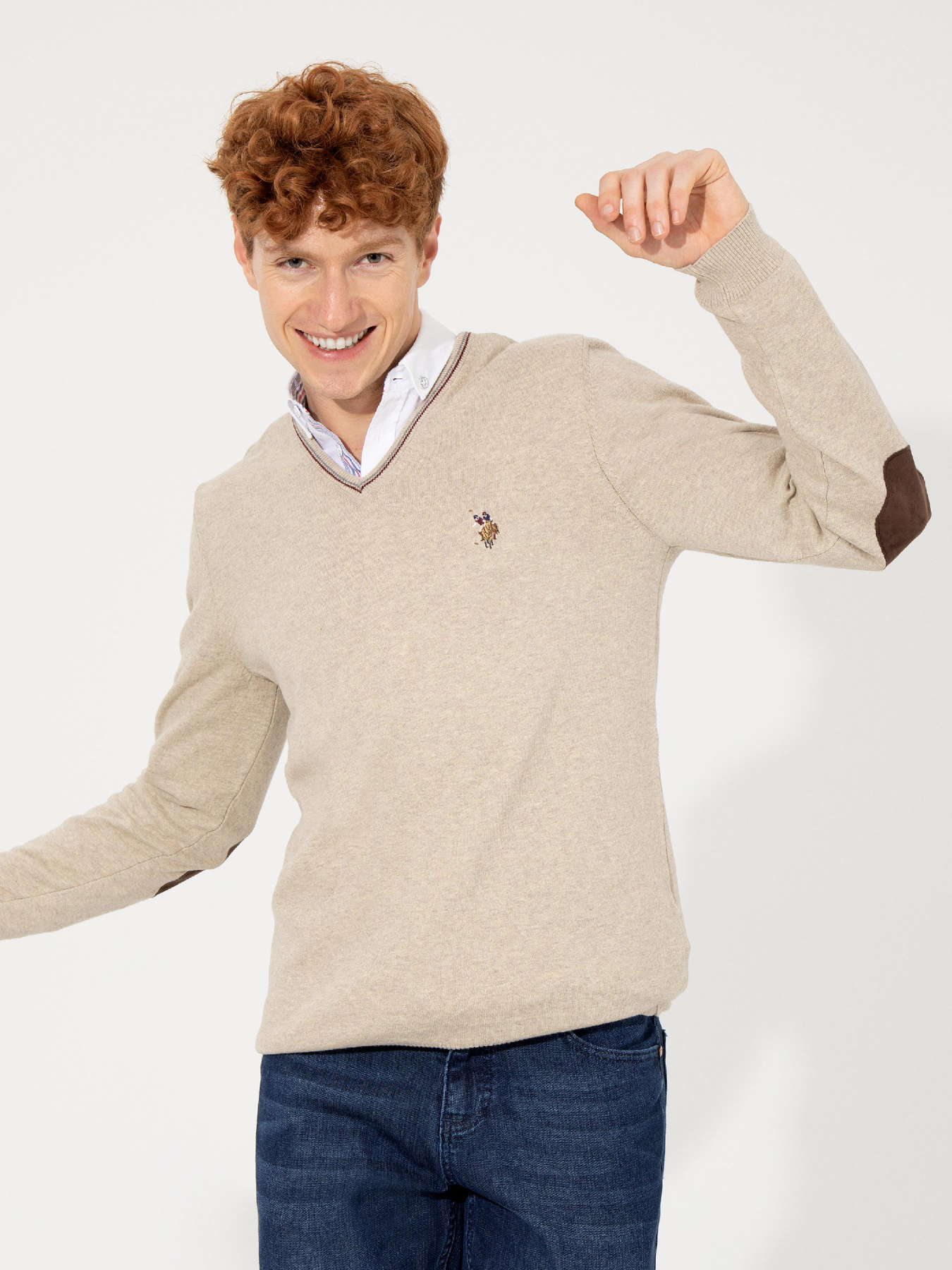 Джемпер US Polo модель G081SZ0TK.000.1428976.VR225 Фото