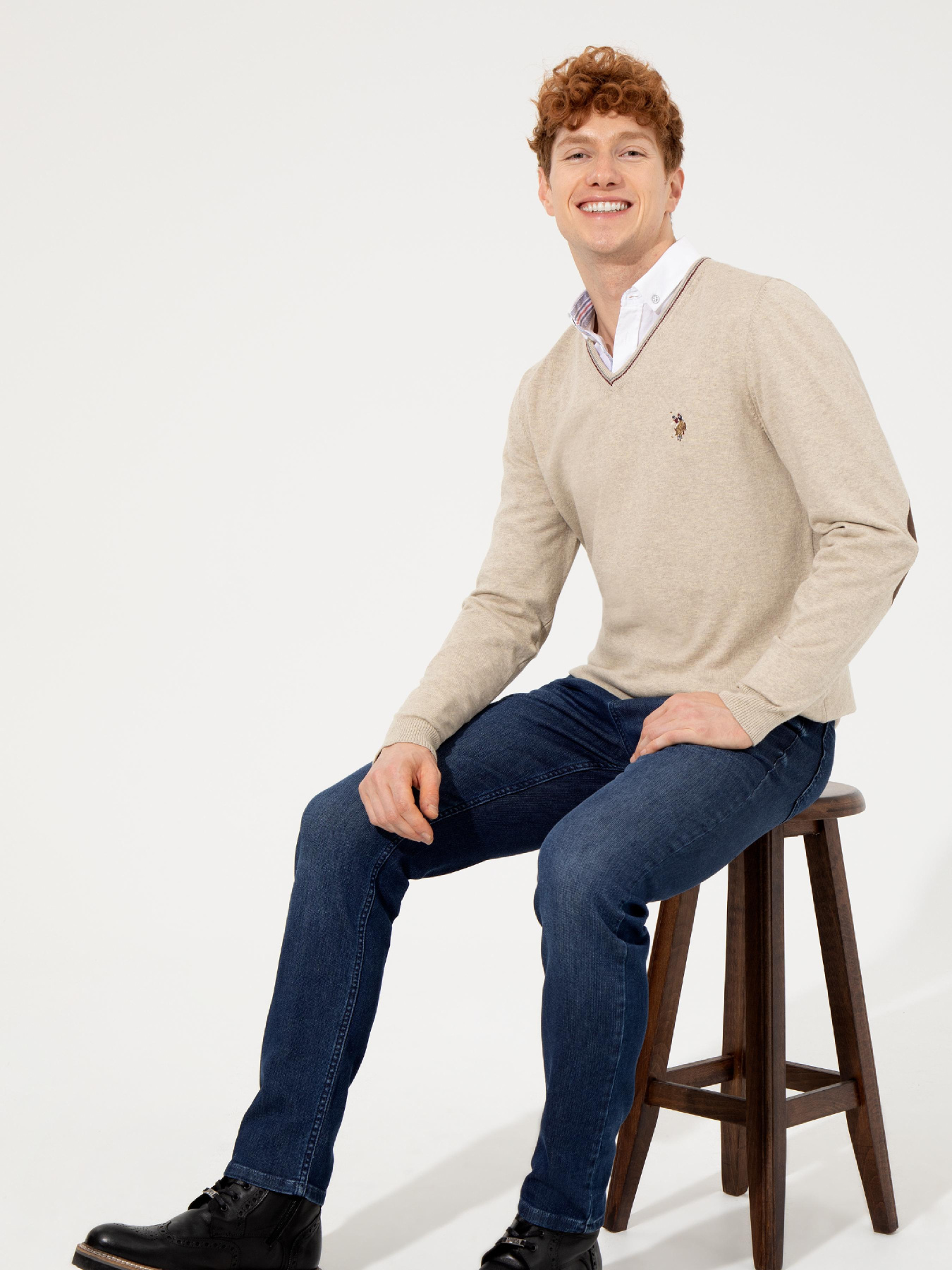 Джемпер US Polo модель G081SZ0TK.000.1428976.VR225 Фото