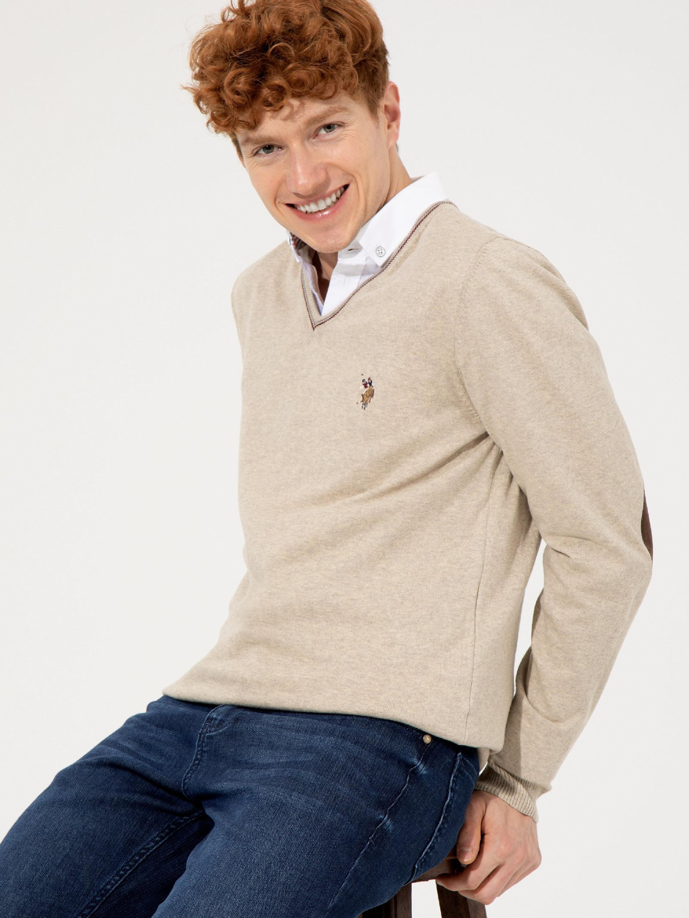 Джемпер US Polo модель G081SZ0TK.000.1428976.VR225 Фото