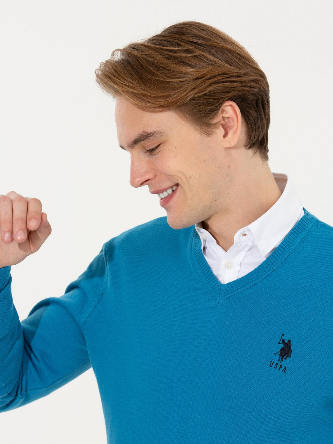 Джемпер US Polo модель G081GL0TK.000.1428987.VR077 Фото