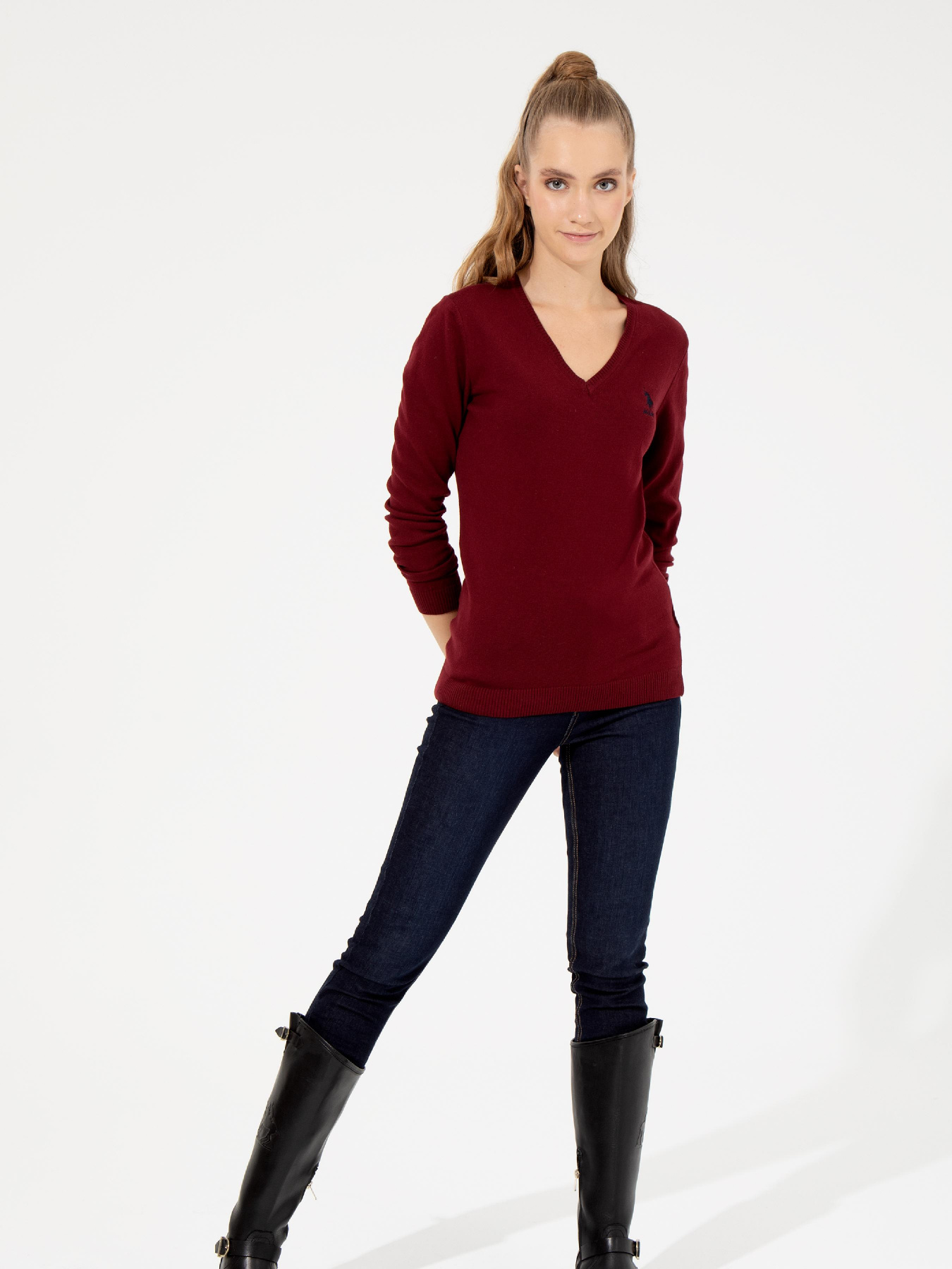 Джемпер US Polo модель G082GL0TK.000.1430189.VR014 Джемпер US Polo модель G082GL0TK.000.1430189.VR014 Фото