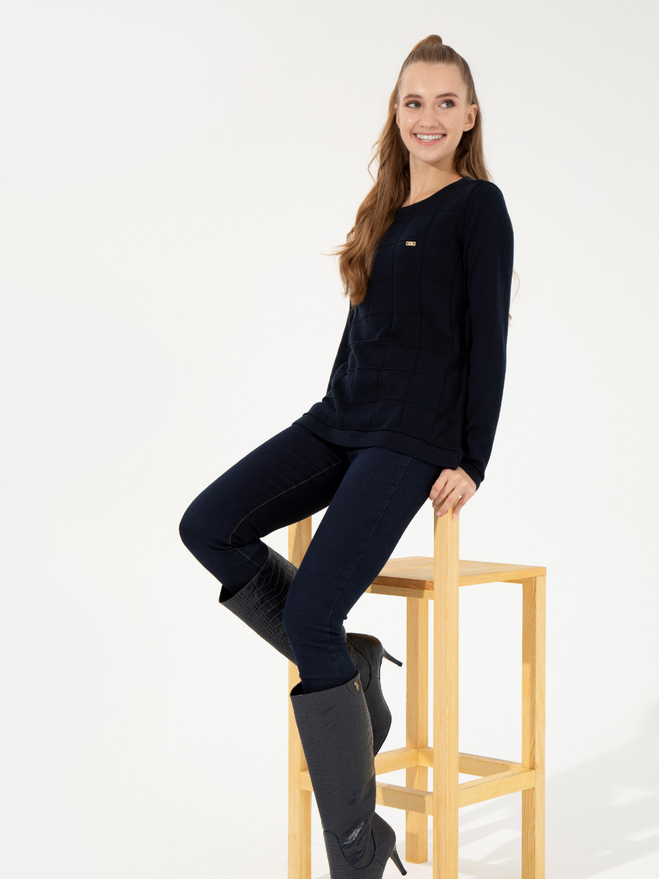 Джемпер US Polo модель G082GL0TK.000.1430150.VR033 Фото