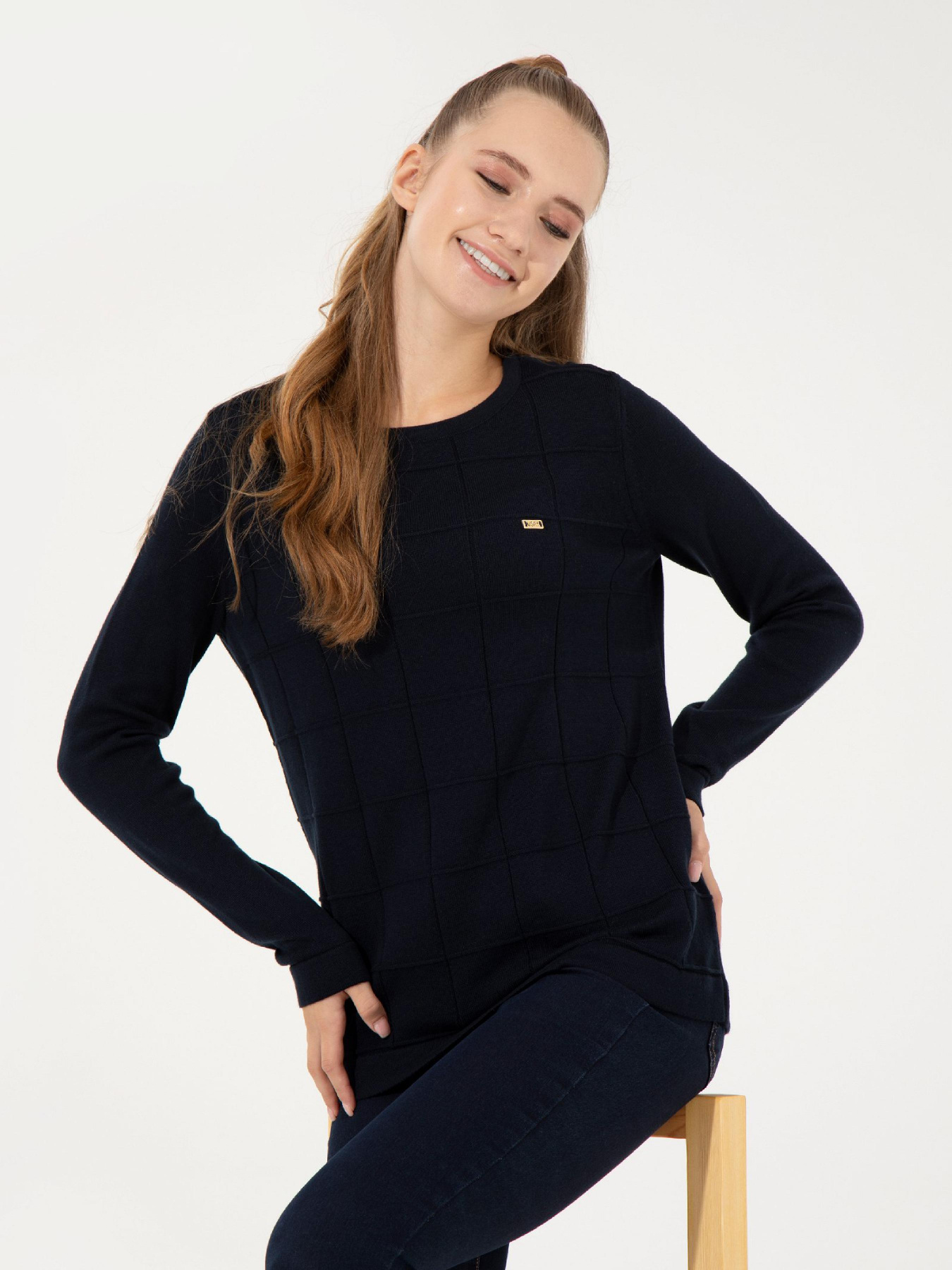 Джемпер US Polo модель G082GL0TK.000.1430150.VR033 Фото