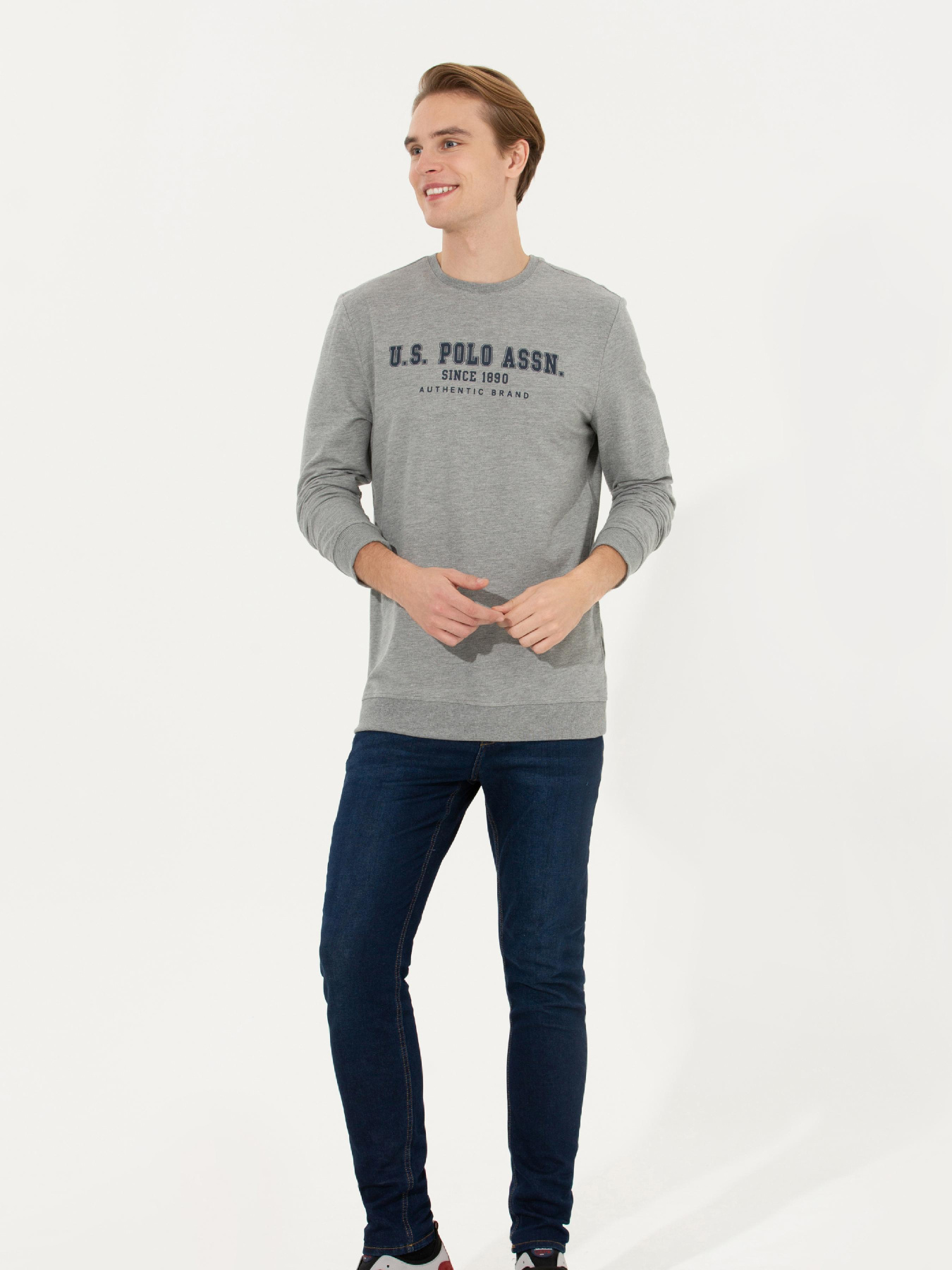 Свитшот US Polo модель G081GL082.000.1452052.VR086 Фото