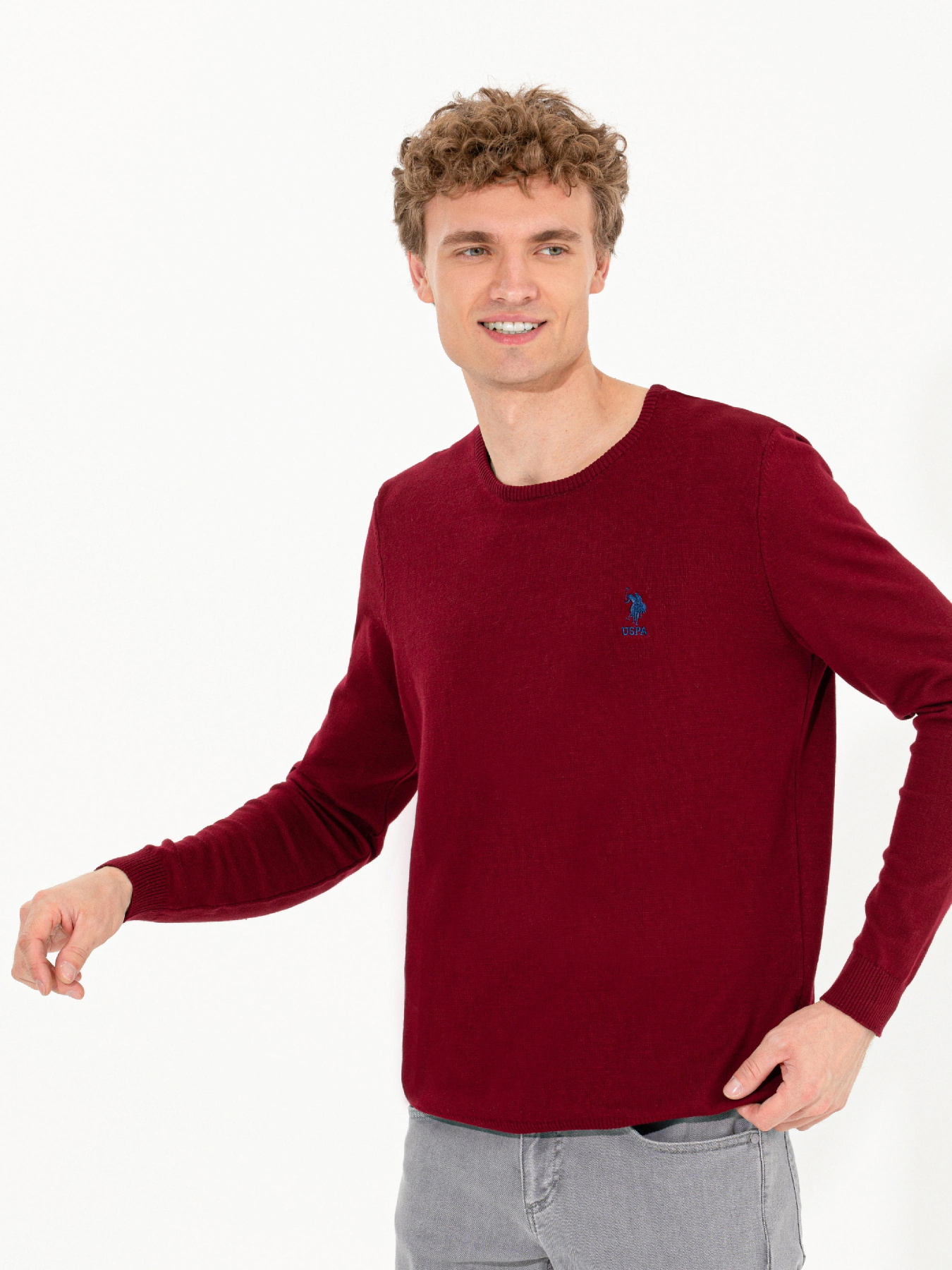 Джемпер US Polo модель G081GL0TK.000.1428984.VR014 Джемпер US Polo модель G081GL0TK.000.1428984.VR014 Фото