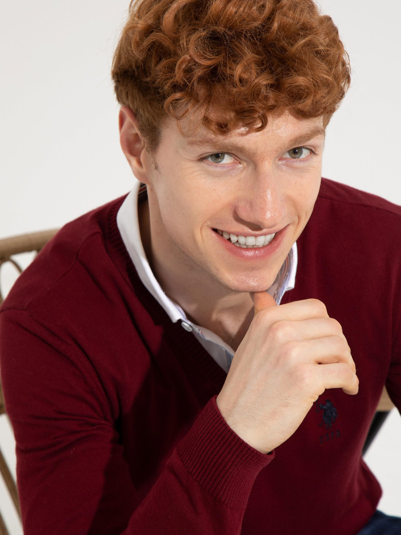 Джемпер US Polo модель G081GL0TK.000.1428987.VR014 Фото