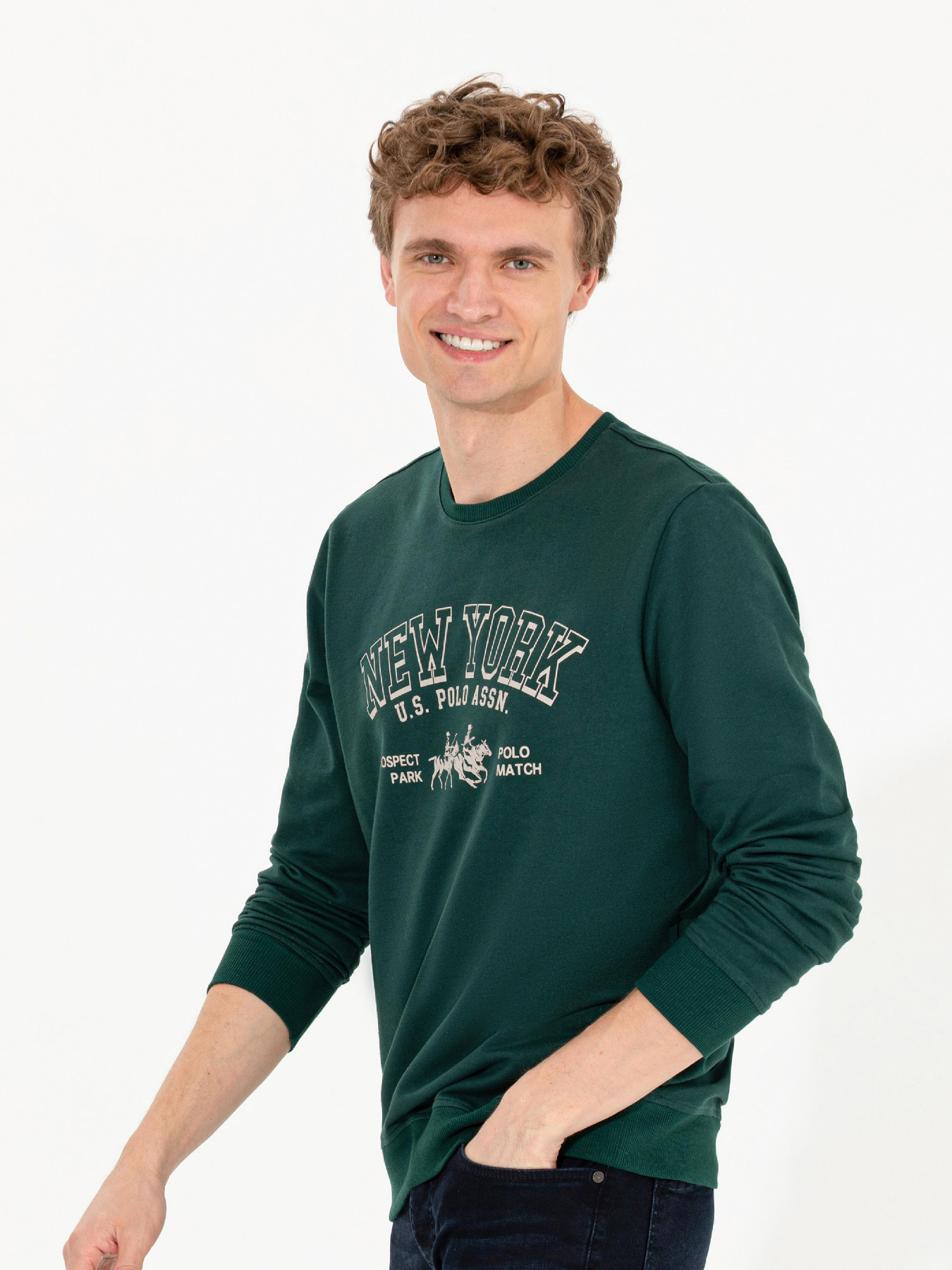 Свитшот US Polo модель G081GL082.000.1451937.VR054 Фото