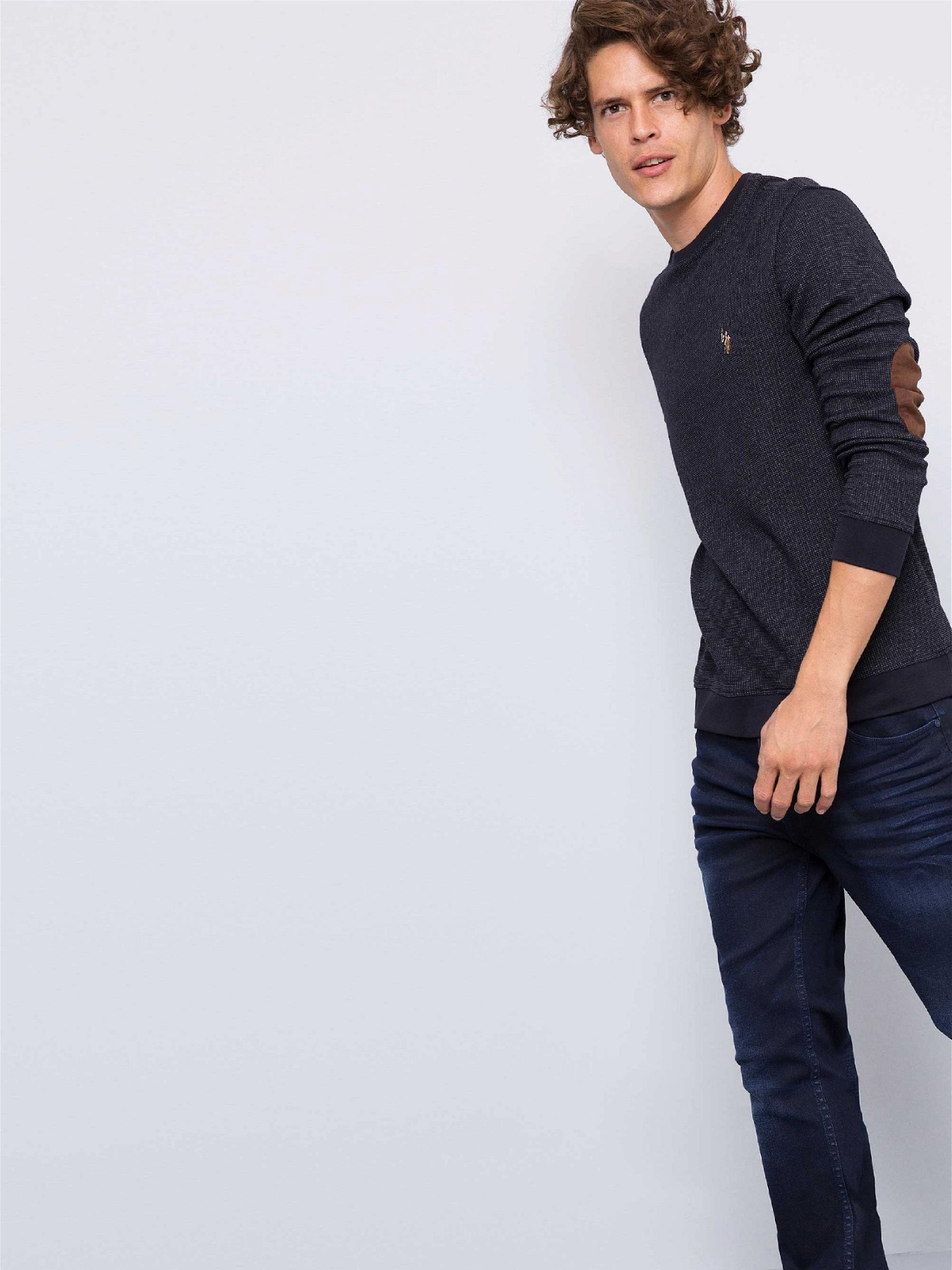 Джемпер US Polo модель G081GL082.000.535684.VR046 Фото