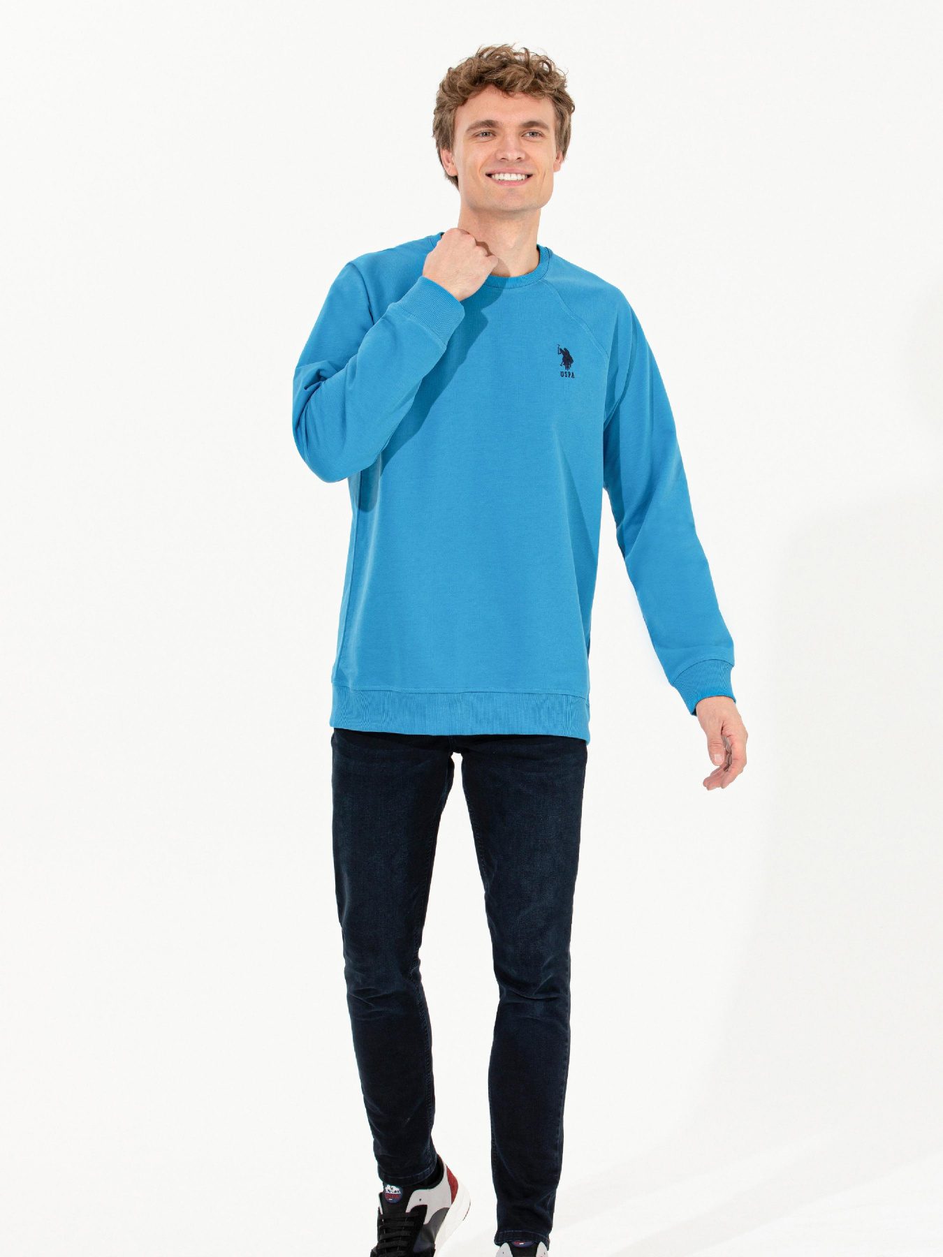 Свитшот US Polo модель G081SZ082.000.1454279.VR077 Фото