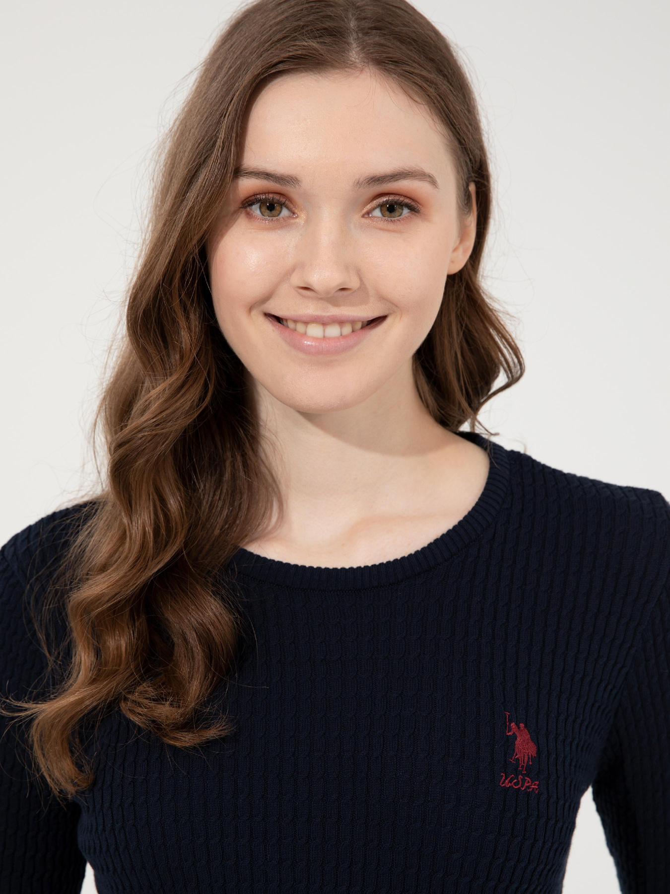 Джемпер US Polo модель G082SZ0TK.000.1430176.VR033 Джемпер US Polo модель G082SZ0TK.000.1430176.VR033 Фото