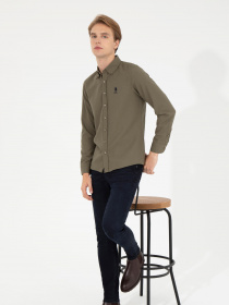 Рубашка US Polo модель G081GL004.000.1450315.VR027 Фото