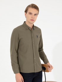 Рубашка US Polo модель G081GL004.000.1450315.VR027 Фото