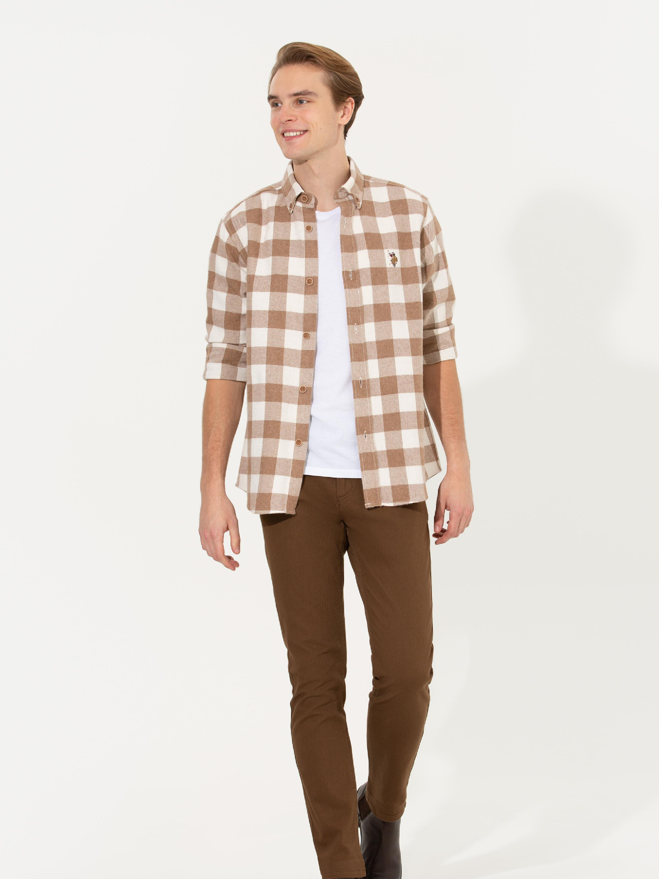 Чиносы US Polo модель G081GL078.000.1456126.VR153 Фото