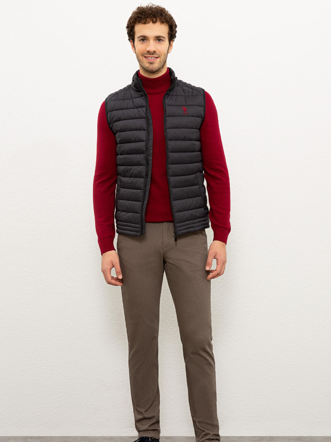 Утеплений жилет US Polo модель G081GL010.000.1071431.VR046 Фото