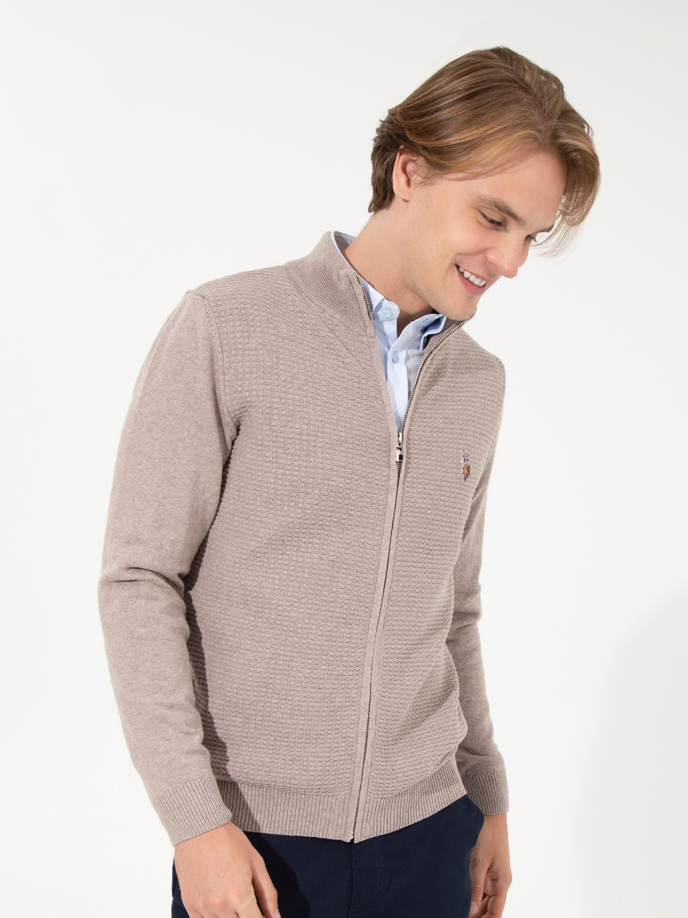 Кардиган US Polo модель G081SZ0TH.000.1428930.VR174 Фото